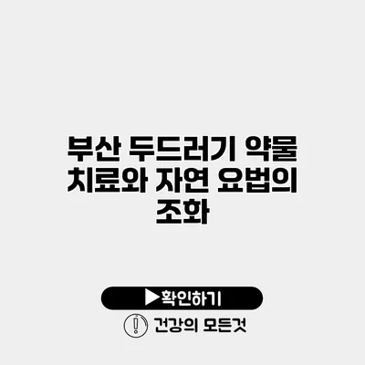 부산 두드러기 약물 치료와 자연 요법의 조화